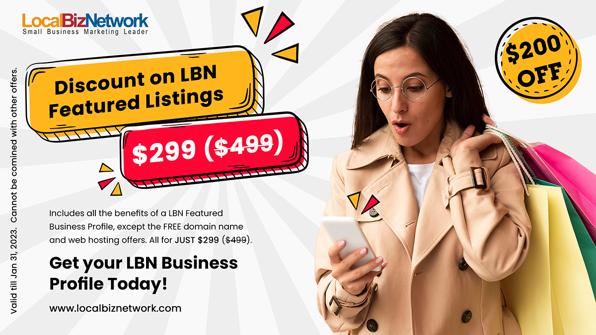 Get a Featured LBN Business Profile