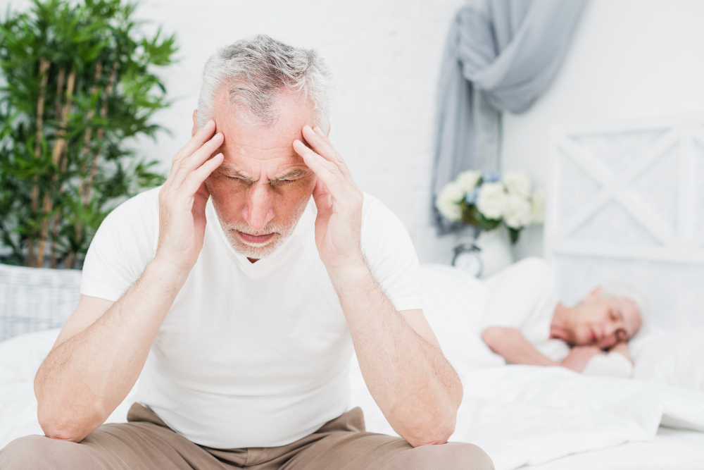 Sudden headaches among elderly 