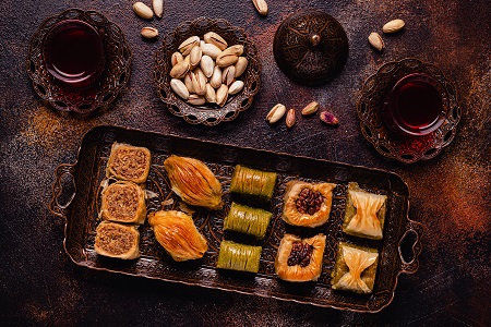 Turkish Baklava in San Mateo - Mediterranean Desserts