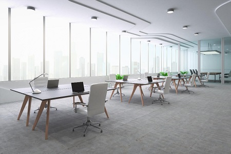 daylighting installation in workplace