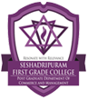 Seshadripuram First Grade College -Post Graduate Department 