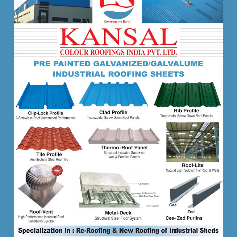 kansal colour roofing India pvt. Ltd. kansal colour roofing India pvt. Ltd.