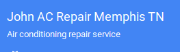 John AC Repair Memphis TN