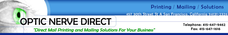 Optic Nerve Direct Marketing Optic Nerve Direct Marketing