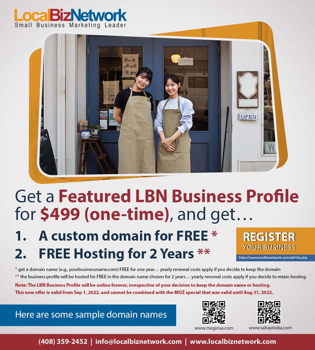Get a Featured LBN Business Profile