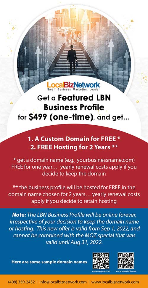 Get a Featured LBN Business Profile